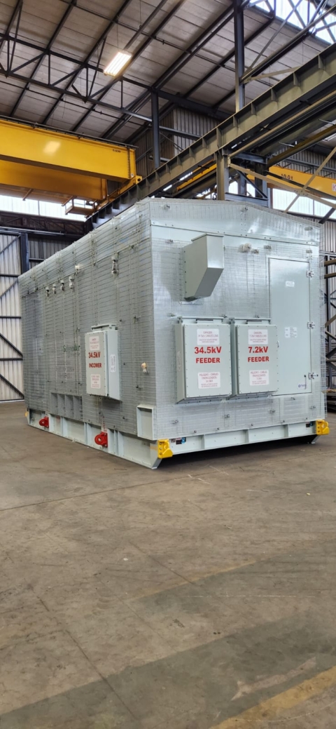 10MVA Skid, completed for Schneider SA to be utilized in Panama