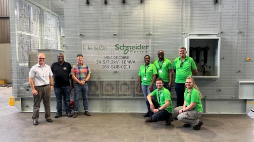 10MVA Skid, completed for Schneider SA to be utilized in Panama
